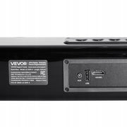 VEVOR SOUNDBAR 2.0 CHANNEL 80W BLUETOOTH HDMI USB COMPACT REMOTE