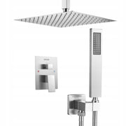 VEVOR PROFESSIONAL SHOWER FAUCET WITH 12-INCH SQUARE RAINFALL SHOWER HEAD