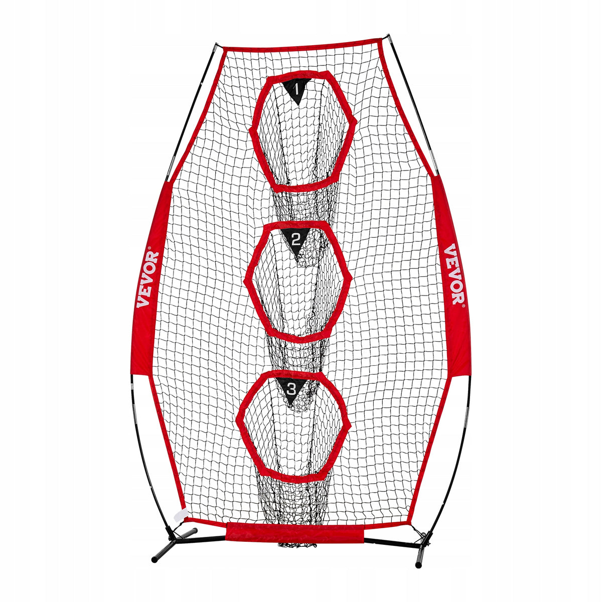 VEVOR FOOTBALL KICKING NET 168X77X245CM PROFESSIONAL