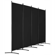 VEVOR 4-PANEL FOLDING PARTITION STRONG OXFORD BLACK FRAME