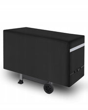 VEVOR GRILL COVER 167 CM WATERPROOF SOLID WITH BUCKLES BLACK