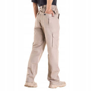 VEVOR FLAME-RETARDANT MEN'S PANTS XXL COTTON KHAKI 9 POCKETS