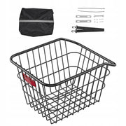 REAR BICYCLE BASKET VEVOR METAL 375X290X250 MM STRONG 22 KG