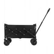 VEVOR FOLDING HAND CART 102 KG ALL-TERRAIN WHEELS STRONG BLACK