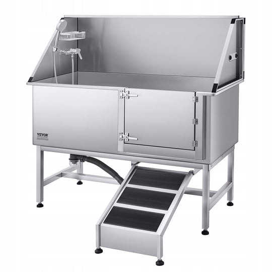VEVOR Professional Stainless Steel Dog Grooming Tub, 200KG