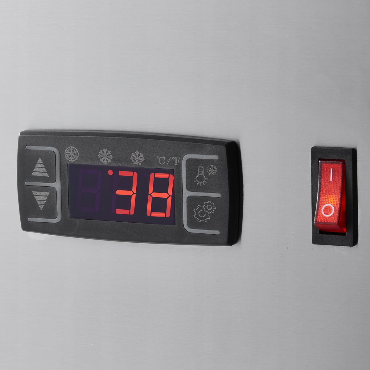 VEVOR COUNTERTOP REFRIGERATED DISPLAY CASE 146L LED TURBO COOLING PROFESSIONAL