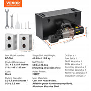 VEVOR 2000W 5-28MM ELECTRIC-HYDRAULIC REBAR CUTTER - ROBUST