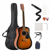 VEVOR 41 IN DREADNOUGHT ACOUSTIC GUITAR STARTER KIT