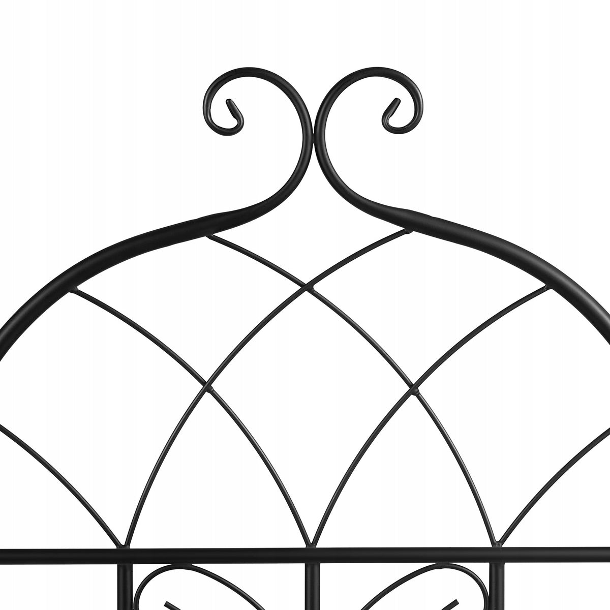 VEVOR 51x180 cm Climbing Plant Support - Set of 4 Metal Trellises