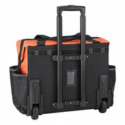 VEVOR TOOL BAG WITH WHEELS 27 POCKETS 50 KG LOAD CAPACITY ROBUST