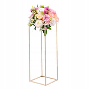 VEVOR 10 PCS Wedding Flower Stand 280x280x800 MM Gold Sturdy