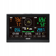VEVOR 5-IN-1 SOLAR WEATHER STATION WITH IPX6 7.5" OUTDOOR SENSOR