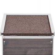 VEVOR OUTDOOR CAT HOUSE PREMIUM WOODEN WEATHERPROOF