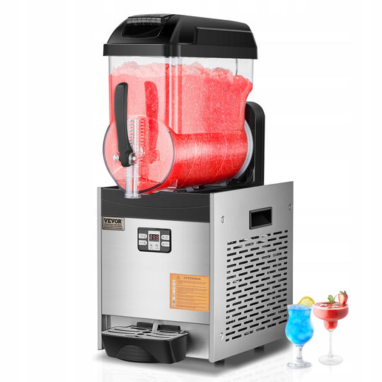 VEVOR COMMERCIAL CRUSHED ICE MAKER 12L SINGLE TANK POWERFUL