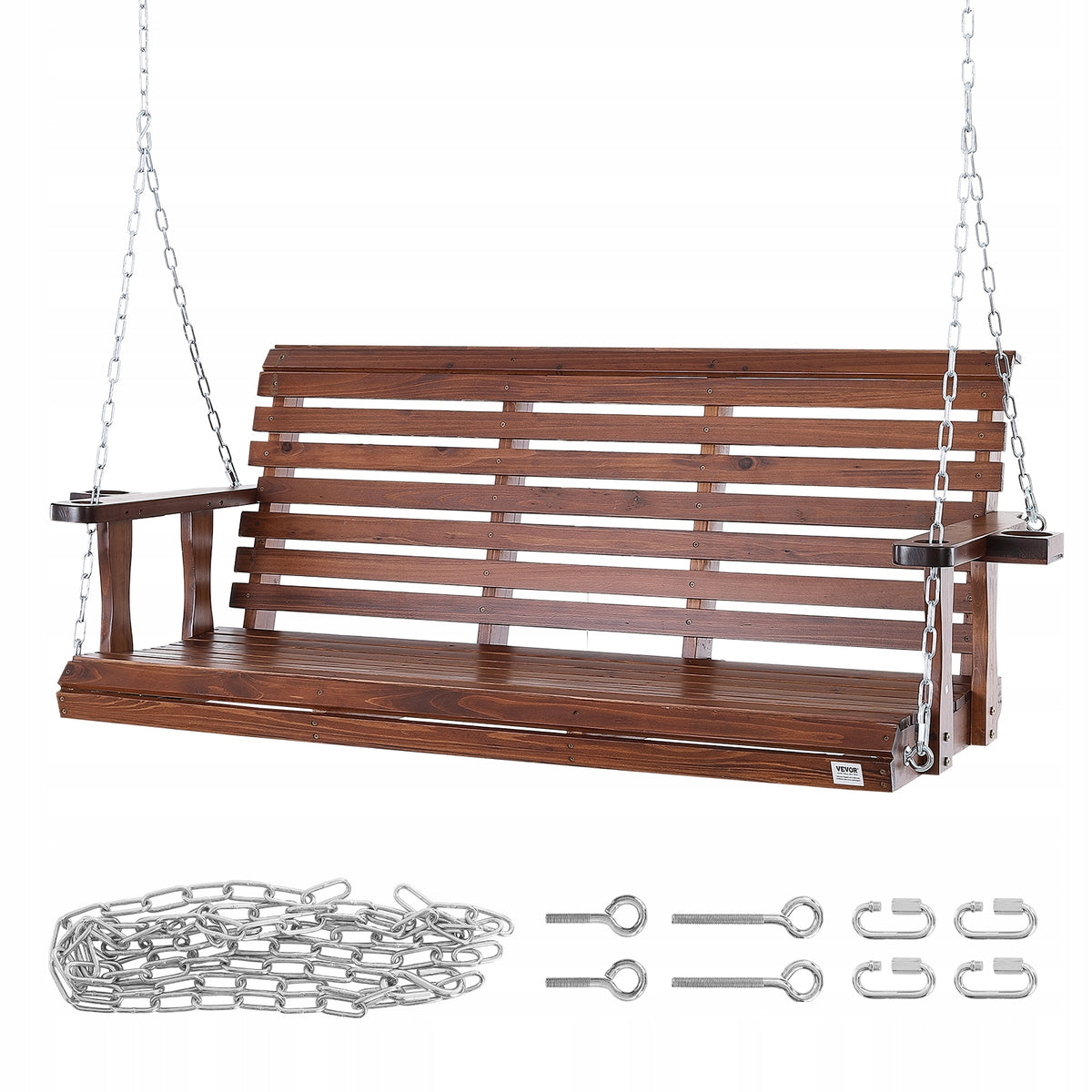 VEVOR CEDARWOOD GARDEN SWING 1702X710X600 MM SOLID AND STRONG
