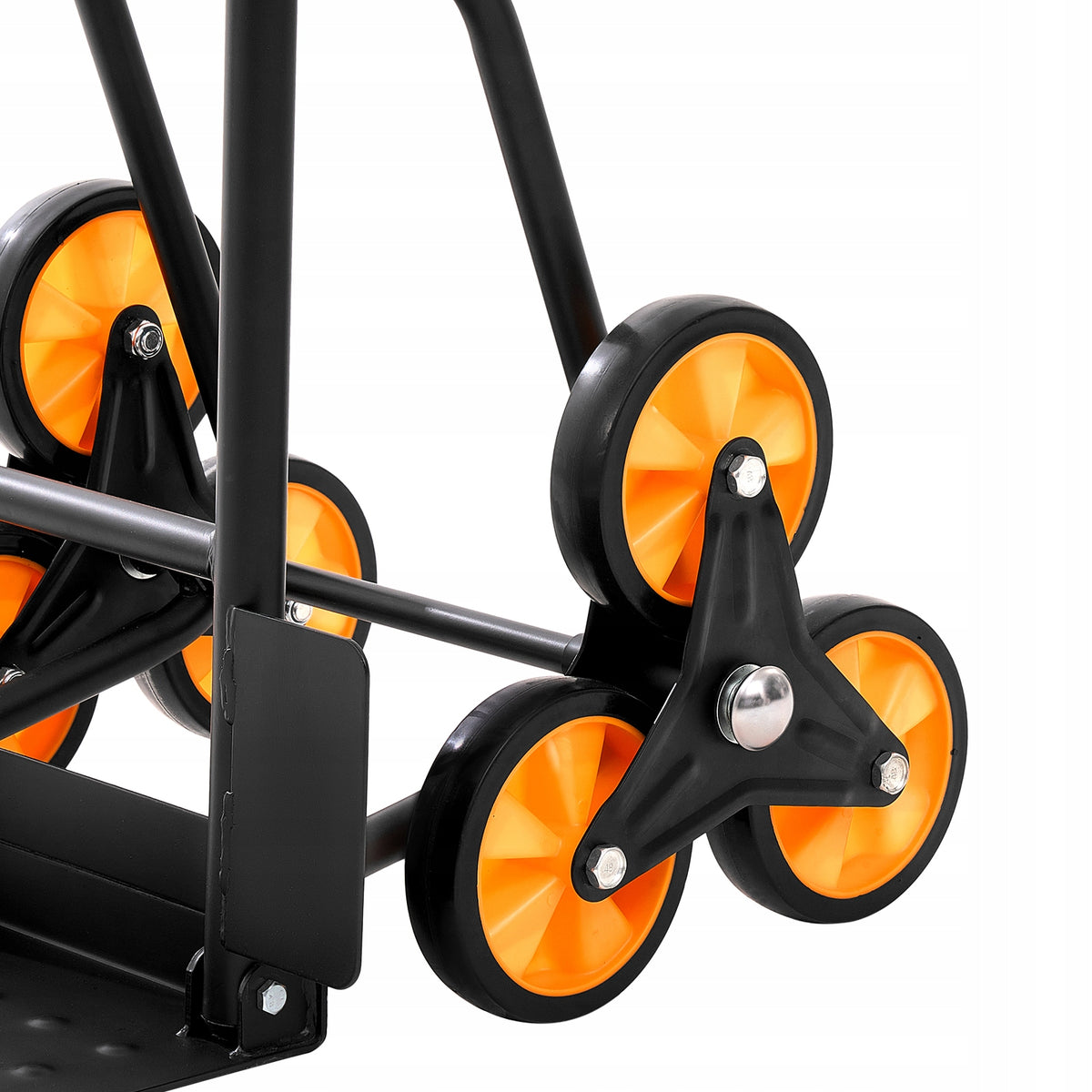 VEVOR FOLDING STAIR CLIMBER TROLLEY 200 KG HEAVY DUTY THREE-WHEEL SYSTEM