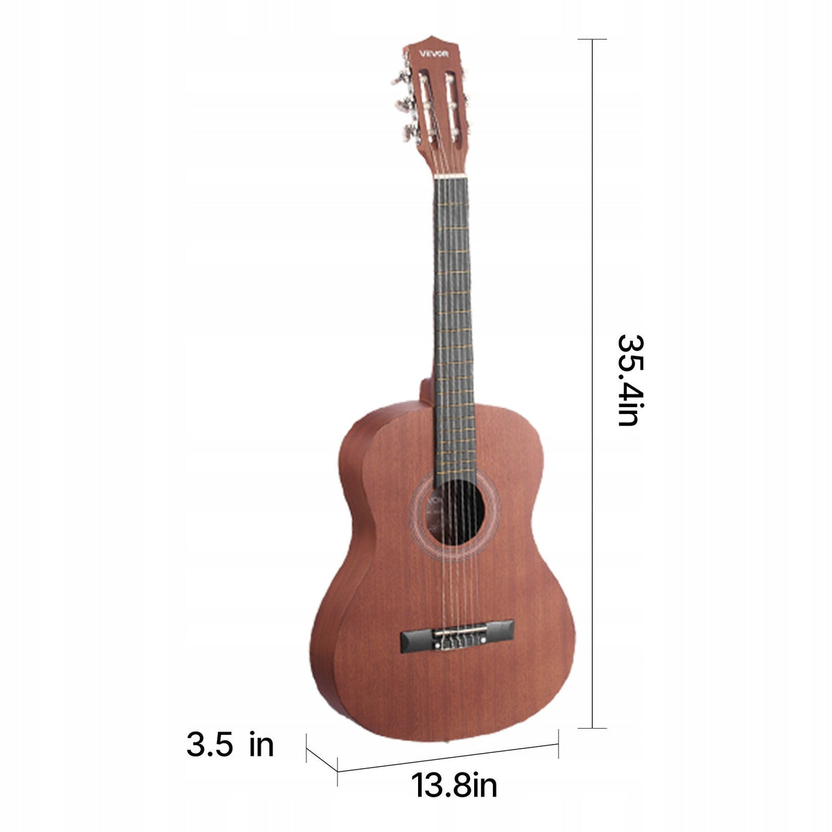 VEVOR 900 MM CONCERT GUITAR STARTER KIT BEST FOR BEGINNERS