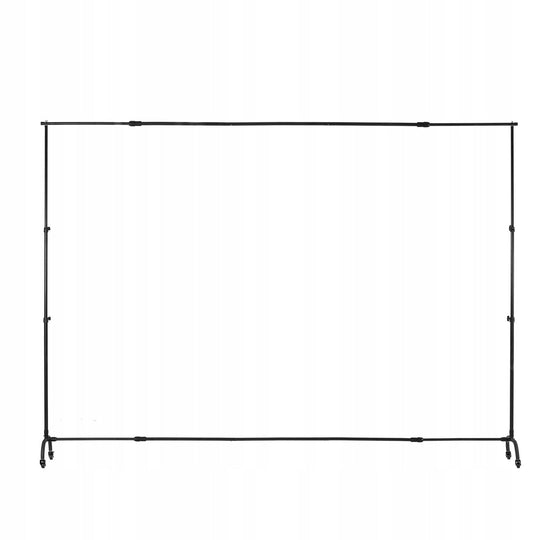 VEVOR ADJUSTABLE PHOTO BACKGROUND STAND 213X300CM WITH WHEELS AND BAG