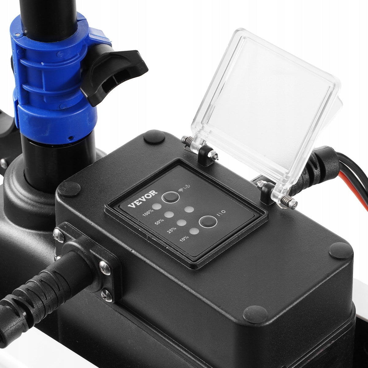 VEVOR 12V 55LBS THRUST ELECTRIC OUTBOARD MOTOR GPS 10-SPEED REMOTE CONTROL