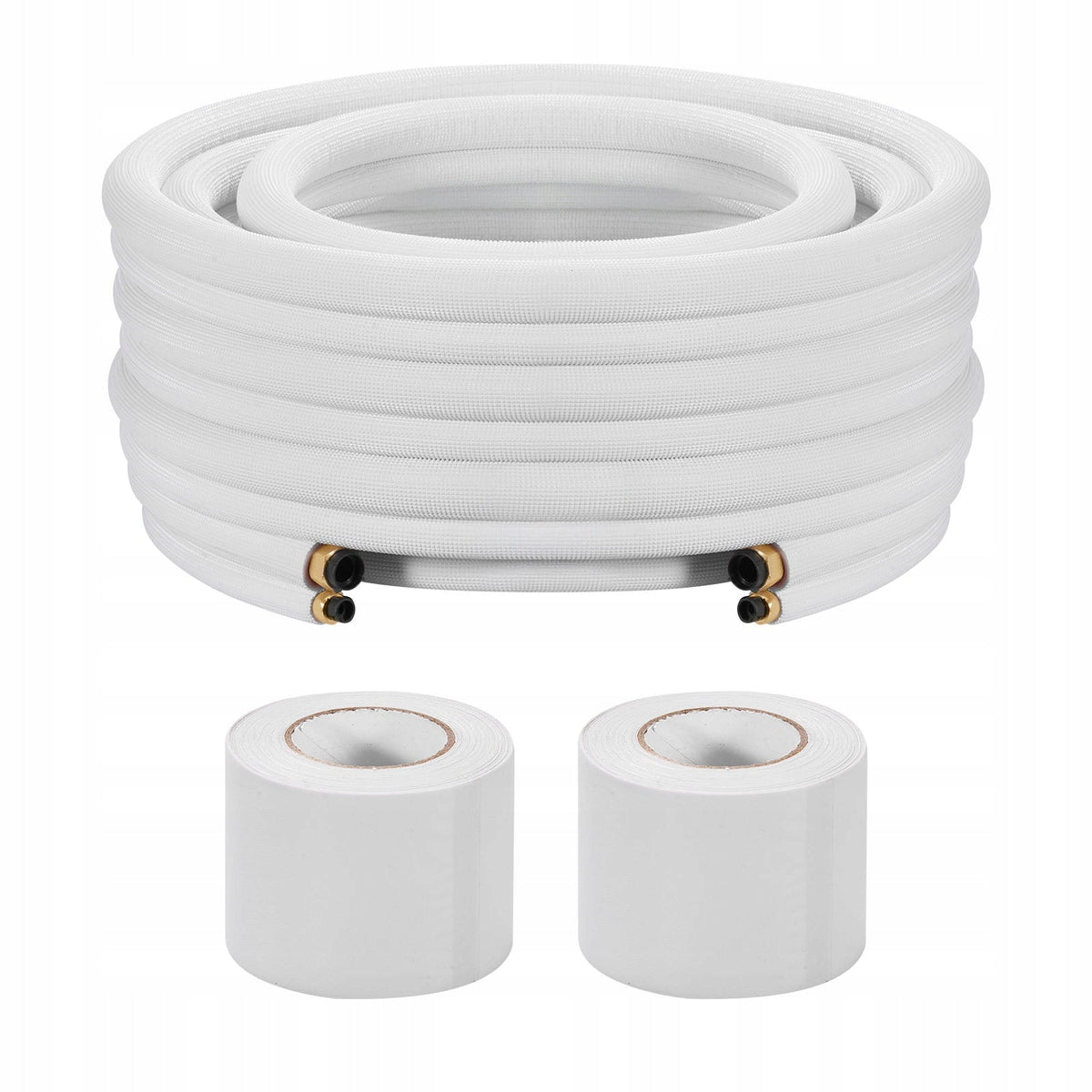 VEVOR 30.48M REFRIGERATION TUBE COPPER 99.9 PURE COPPER PE INSULATION