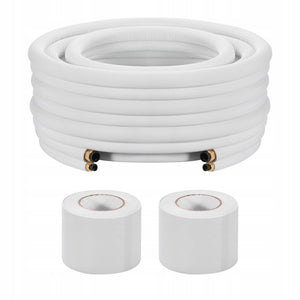 VEVOR 30.48M REFRIGERATION TUBE COPPER 99.9 PURE COPPER PE INSULATION