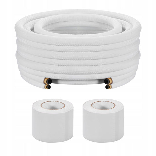 VEVOR 30.48M REFRIGERATION TUBE COPPER 99.9 PURE COPPER PE INSULATION