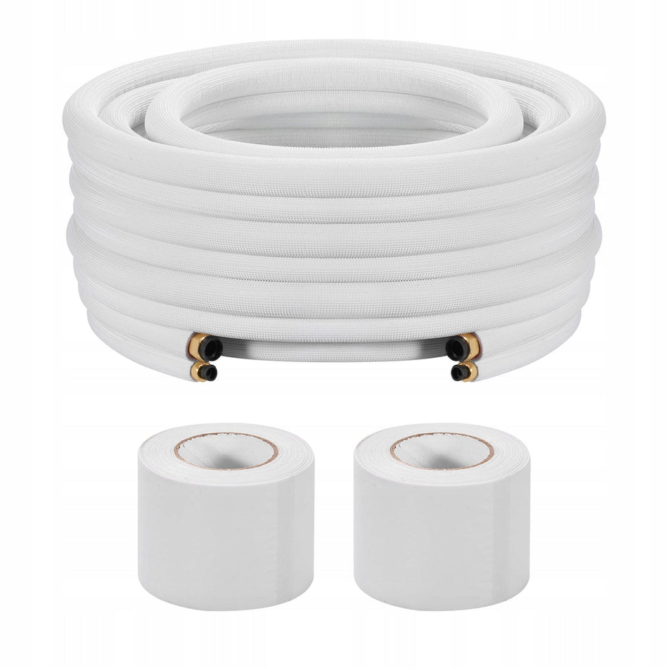 VEVOR 30.48M REFRIGERATION TUBE COPPER 99.9 PURE COPPER PE INSULATION