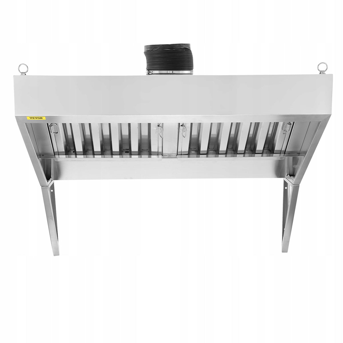 VEVOR 1.5M RANGE HOOD 201 STAINLESS STEEL FOR FOOD TRUCKS STRONG AND DURABLE