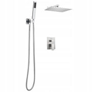 VEVOR PROFESSIONAL SHOWER FAUCET WITH 12-INCH SQUARE RAIN SHOWER HEAD