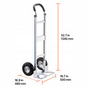 VEVOR TRANSPORT TROLLEY 227 KG CAPACITY ALUMINIUM STRONG COMPACT