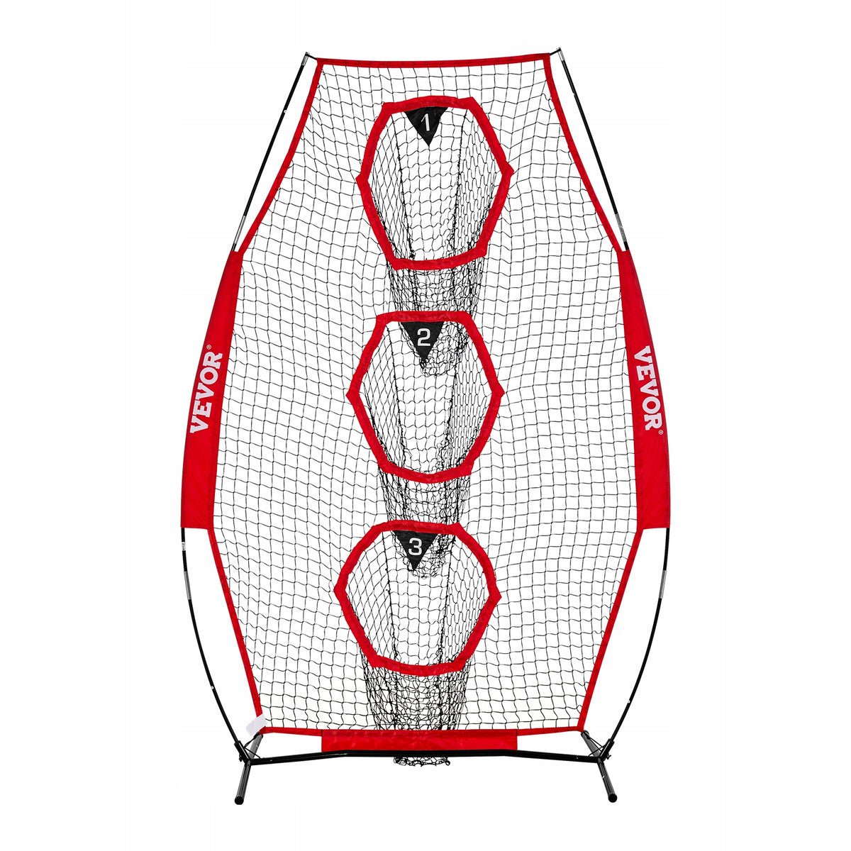 VEVOR FOOTBALL KICKING NET 168X77X245CM PROFESSIONAL