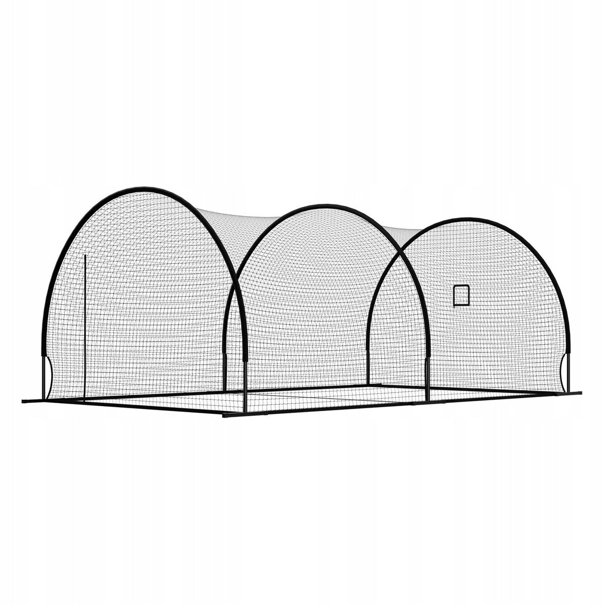 VEVOR 606 x 366 x 250 cm Professional Baseball Batting Cage Net