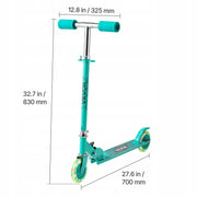 VEVOR PROFESSIONAL SCOOTER FOR CHILDREN AGED 3+ 2 WHEELS LIGHT-UP WHEELS