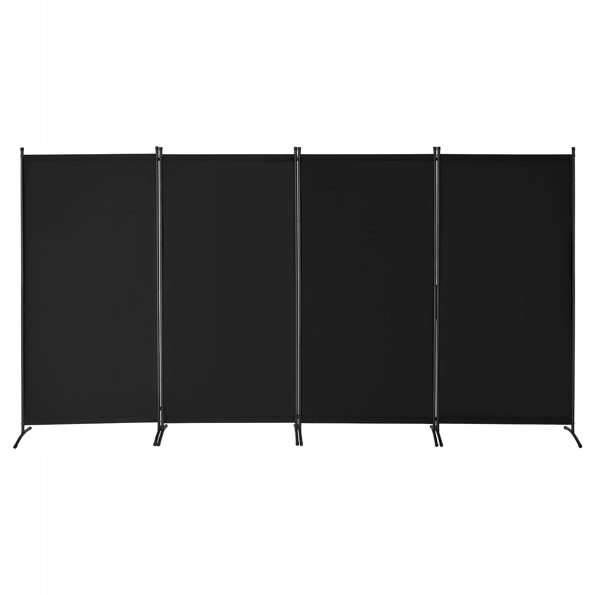 VEVOR 4-PANEL FOLDING PARTITION STRONG OXFORD BLACK FRAME