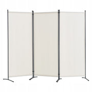VEVOR 3-PANEL ROOM DIVIDER FOLDING SCREEN WHITE STRONG AND COMPACT