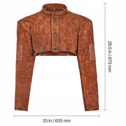 VEVOR WELDING CAPE LEATHER FLAME-RETARDANT XXL 320X635X673 MM STRONG