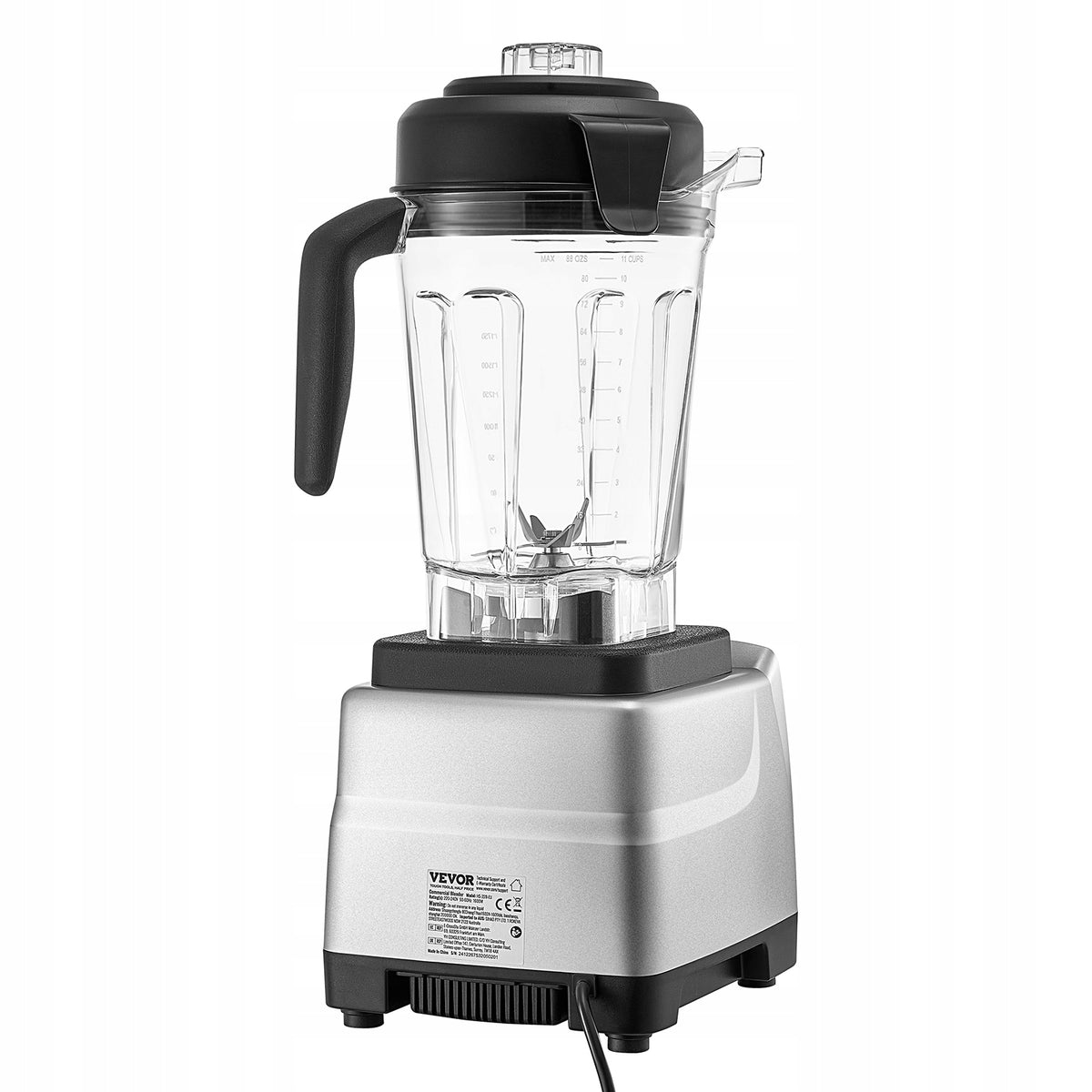 PROFESSIONAL VEVOR STAND MIXER 1600W 2.5L POWERFUL SHAKE BLENDER