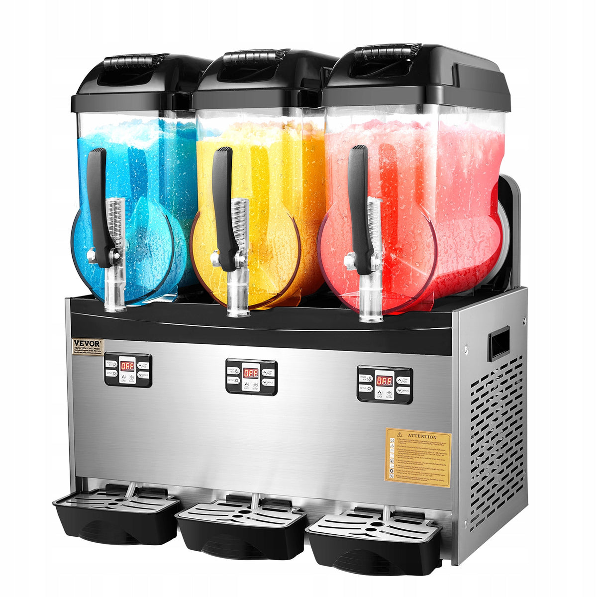 VEVOR COMMERCIAL SLUSHIE MACHINE 12L X 3 TRIPLE POWERFUL
