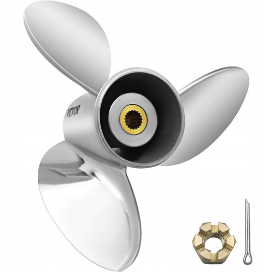 VEVOR 3-BLADE 14.5X21 DUPLEX STAINLESS STEEL PROPELLER VOLVO PENTA SX PREMIUM