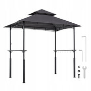 VEVOR GRILL GAZEBO 2430X1500X2500 MM STRONG STEEL OUTDOOR CANOPY