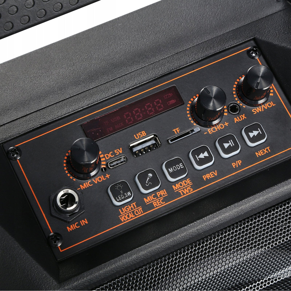 VEVOR 20W 6.5 INCH PROFESSIONAL BLUETOOTH PORTABLE SPEAKER