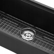 VEVOR UNDERMOUNT GRANITE KITCHEN SINK 838X482X254 MM BLACK PREMIUM