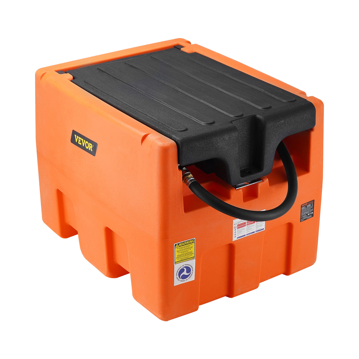 VEVOR 48 GALLON 12V PREMIUM PUMP HEAVY DUTY PORTABLE DIESEL FUEL TANK