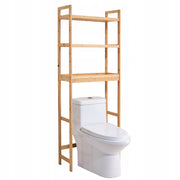 VEVOR OVER-THE-TOILET BAMBOO SHELF 3-TIER ADJUSTABLE STURDY ORGANIZER