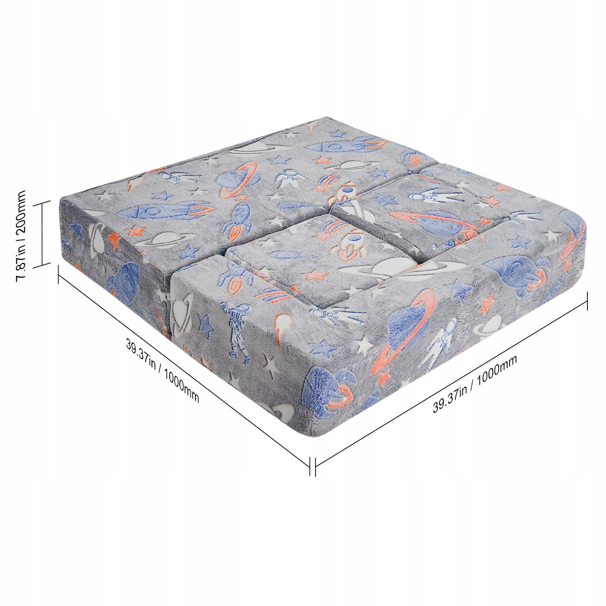VEVOR MODULAR FOAM BLOCK CHILDREN'S SOFA 25D COMFORTABLE