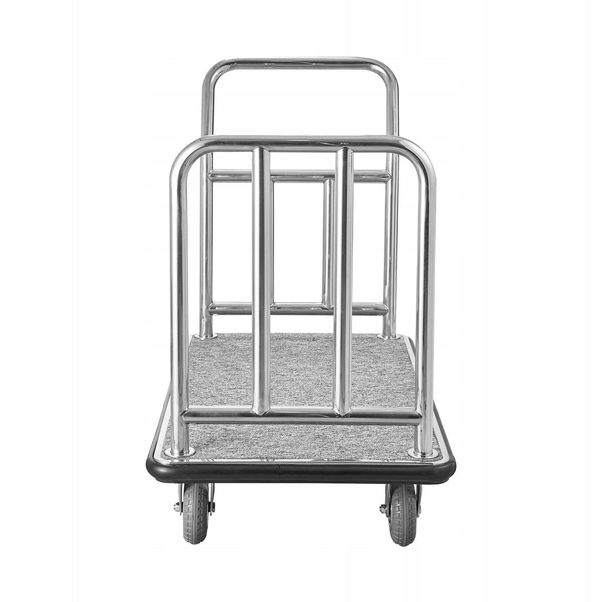 PROFESSIONAL VEVOR HOTEL LUGGAGE TROLLEY 340KG CAPACITY 4 WHEELS 6 INCH