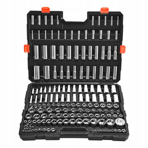 VEVOR PREMIUM SOCKET WRENCH SET 163 PIECES 3/8 1/4 1/2 INCH SOLID