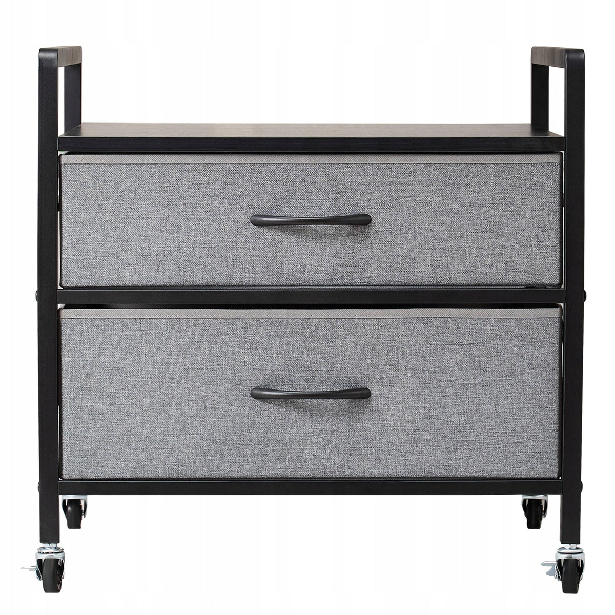 VEVOR MINI REFRIGERATOR ROLLING STAND 80 KG CAPACITY WITH DRAWERS STRONG