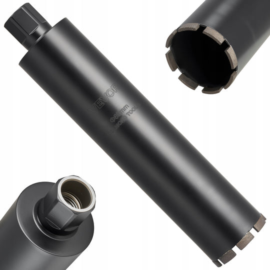 VEVOR CORE DRILL BIT 89MM 356MM DRILLING DEPTH 1-1/4" THREAD