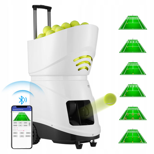 PROFESSIONAL AUTOMATIC TENNIS BALL MACHINE VEVOR 150 BALLS
